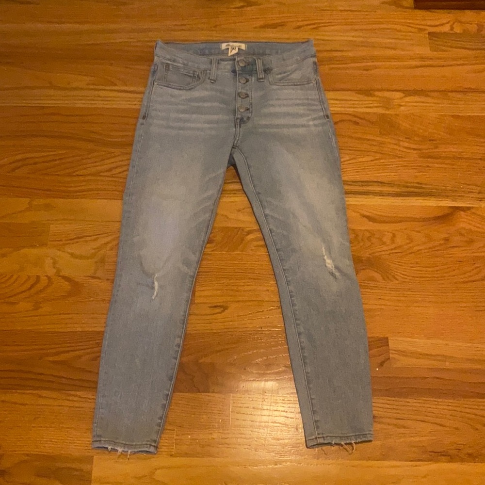 Lightly worn Madewell jeans